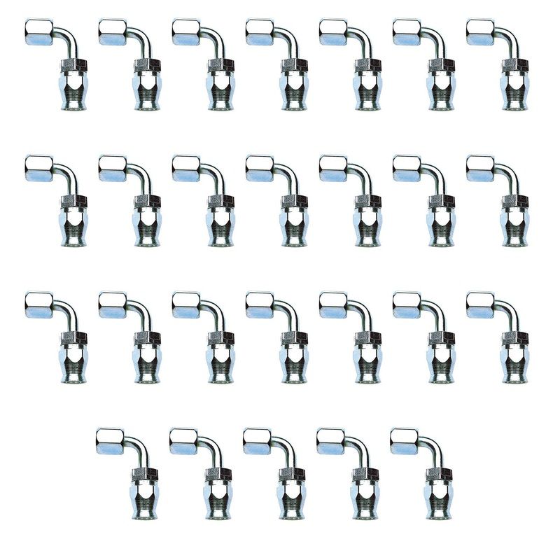 -10AN 90 Degree Ferrule Fitting Size: -10 AN