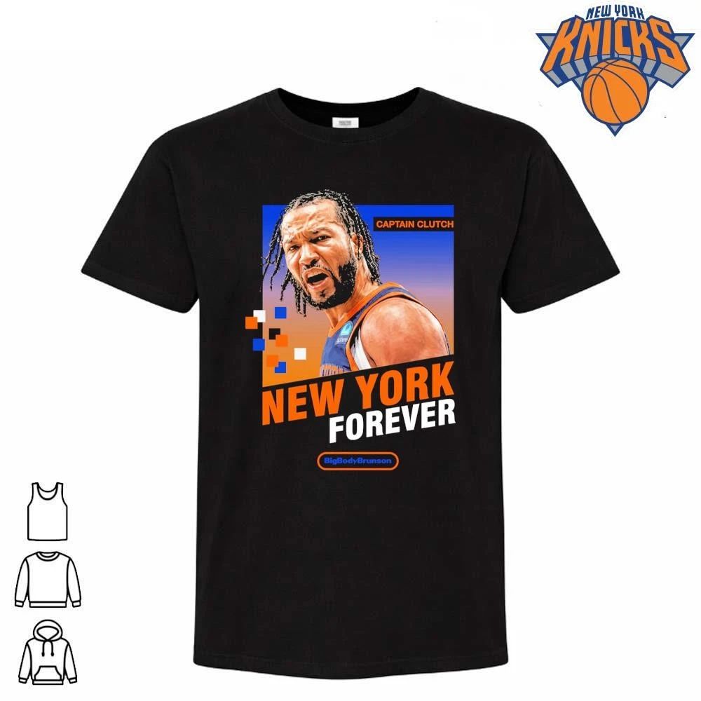Jalen Brunson New York Forever Captain Clutch Knicks NBA Finals 2026 Shirt