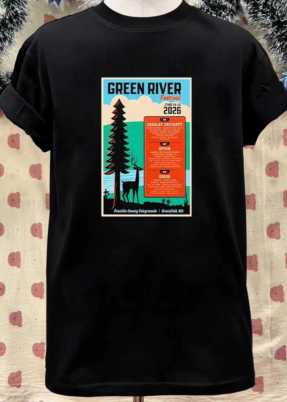 Green River Festival 2026 Franklin County Fairgrounds shirt