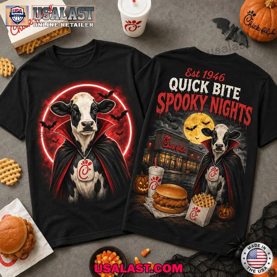 Chick-Fil-A Quick Bite Spooky Night Halloween 2026 T-Shirt