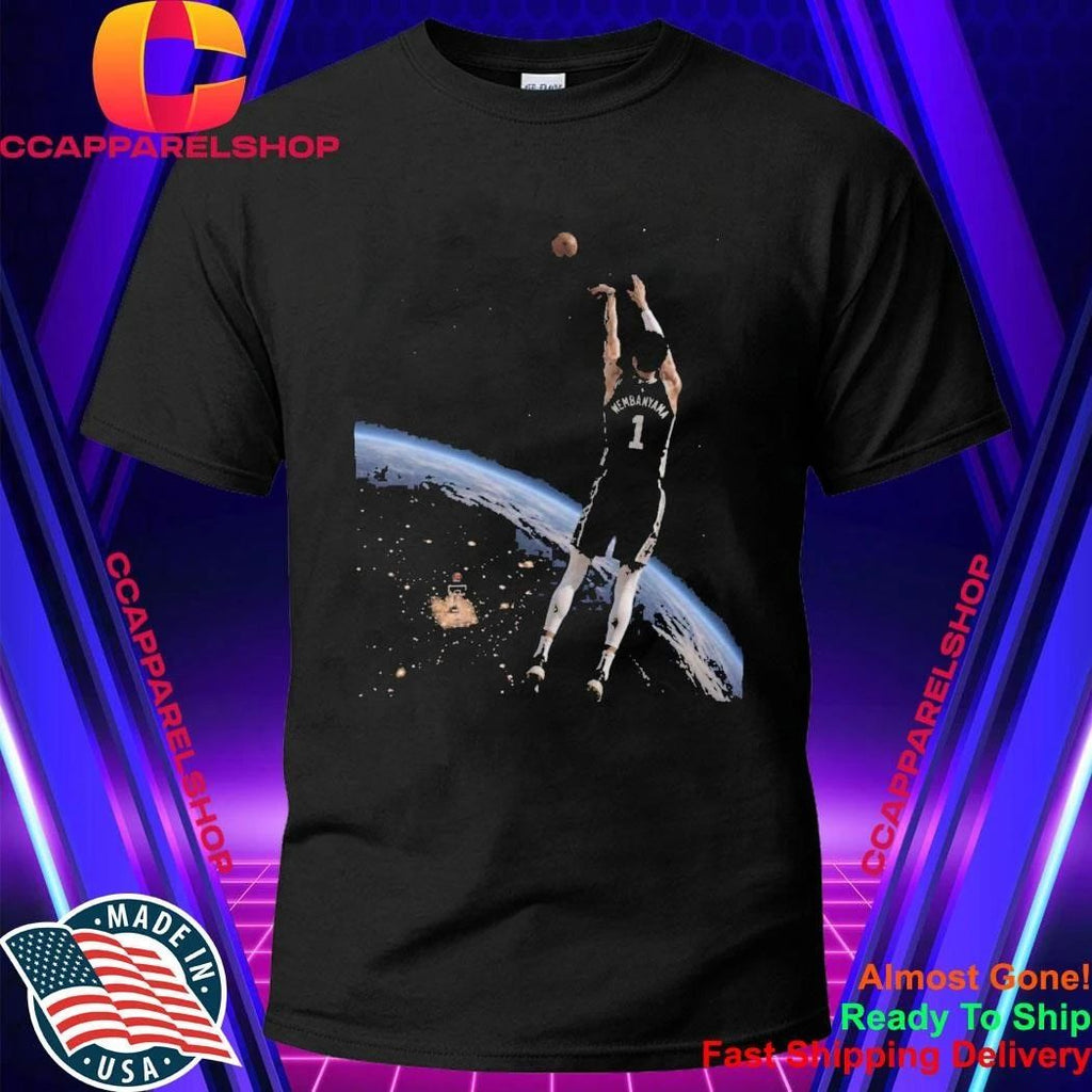 Wemby Alien Victor Wembanyama 3 Points Shirt