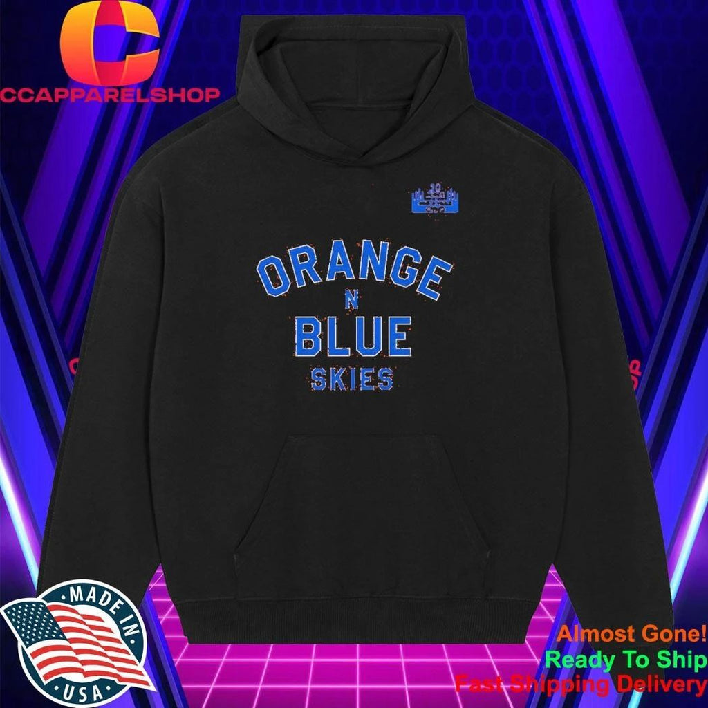 Spike Lee Orange And Blue Skies 2026 Knicks Game 4 Shirt