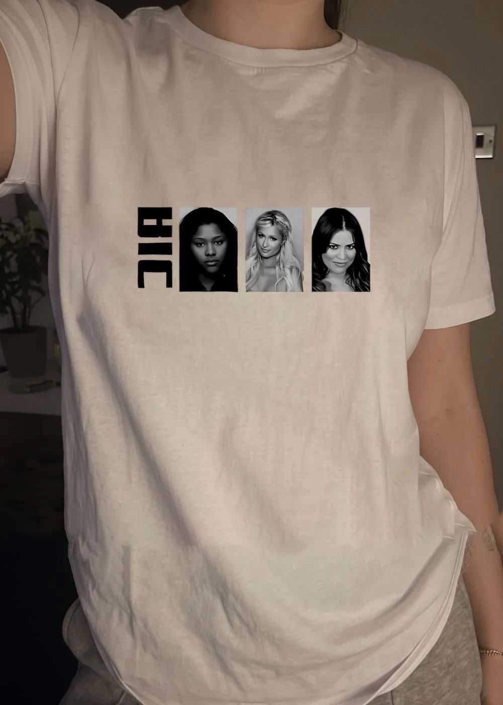 Bic Featuring Nicki Paris Khloe Celebrity Trio T-Shirt