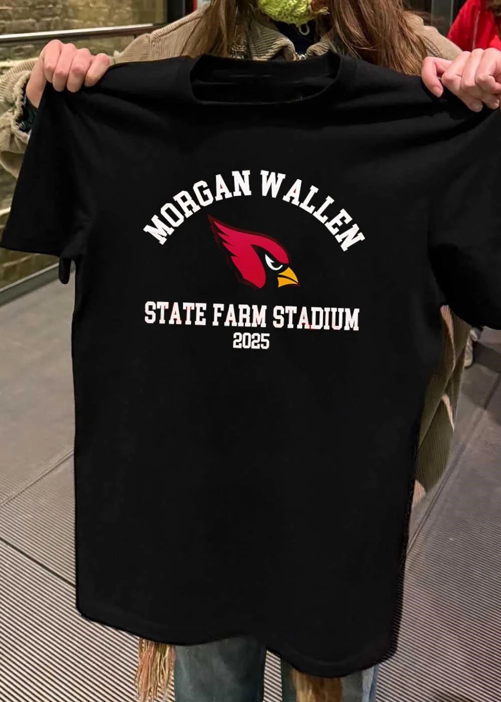 Arizona Cardinals x Morgan Wallen I’m the Problem Tour 2026 shirt