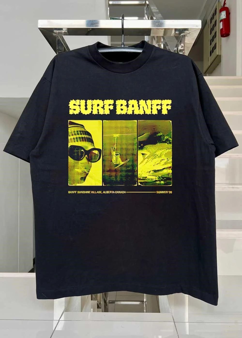 Surf Banff Sunshine Village Alberta Canada Summer 26 Vintage Style shirt