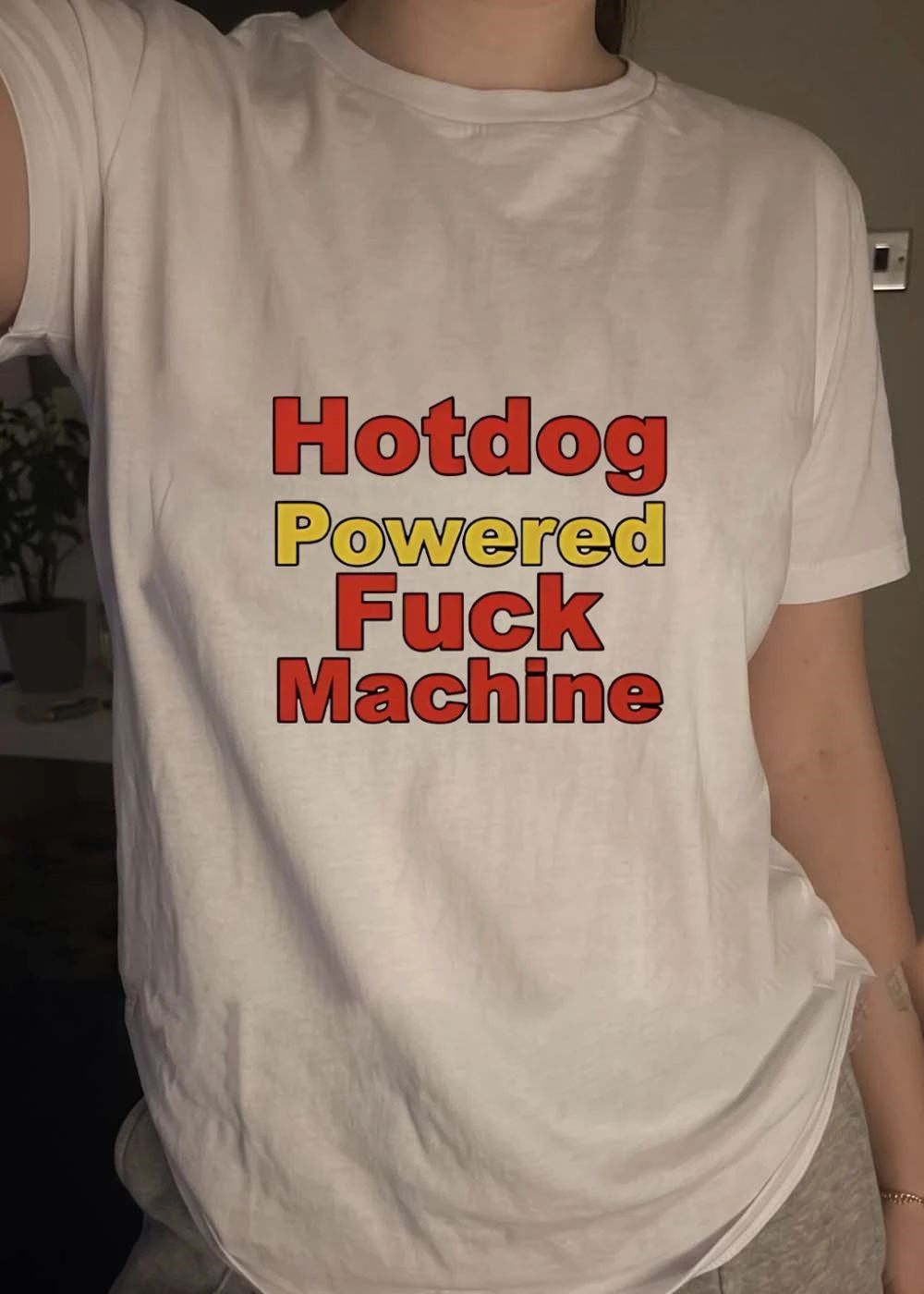 Hotdog Powered Fuck Machine shirt