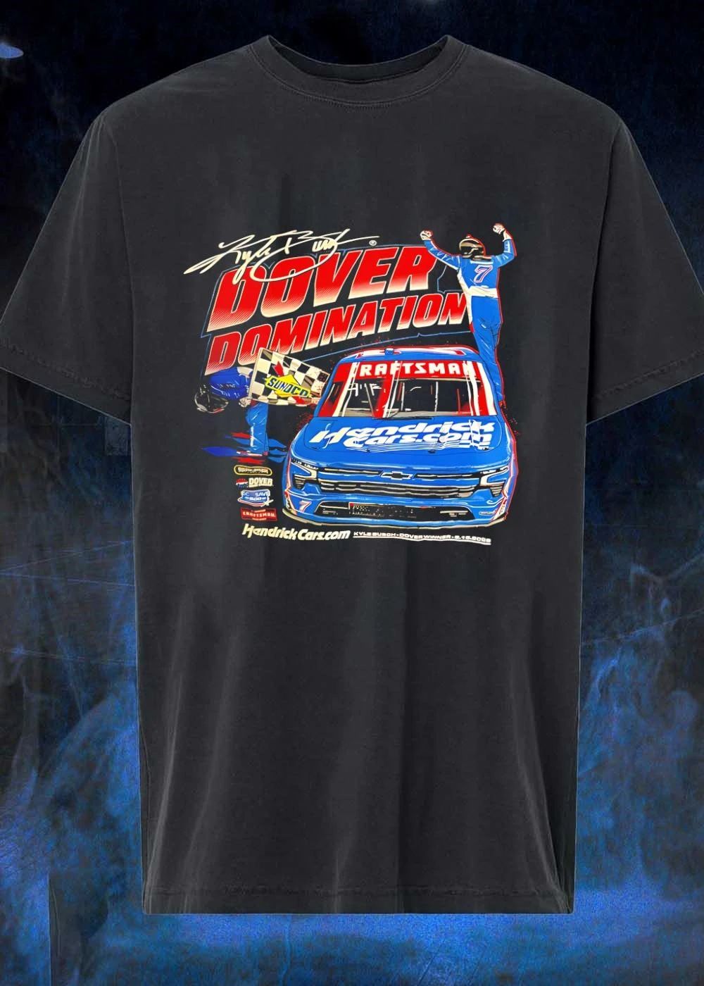 Kyle Busch Dover Domination Hendrick Cars Chevrolet Craftsman Winner shirt