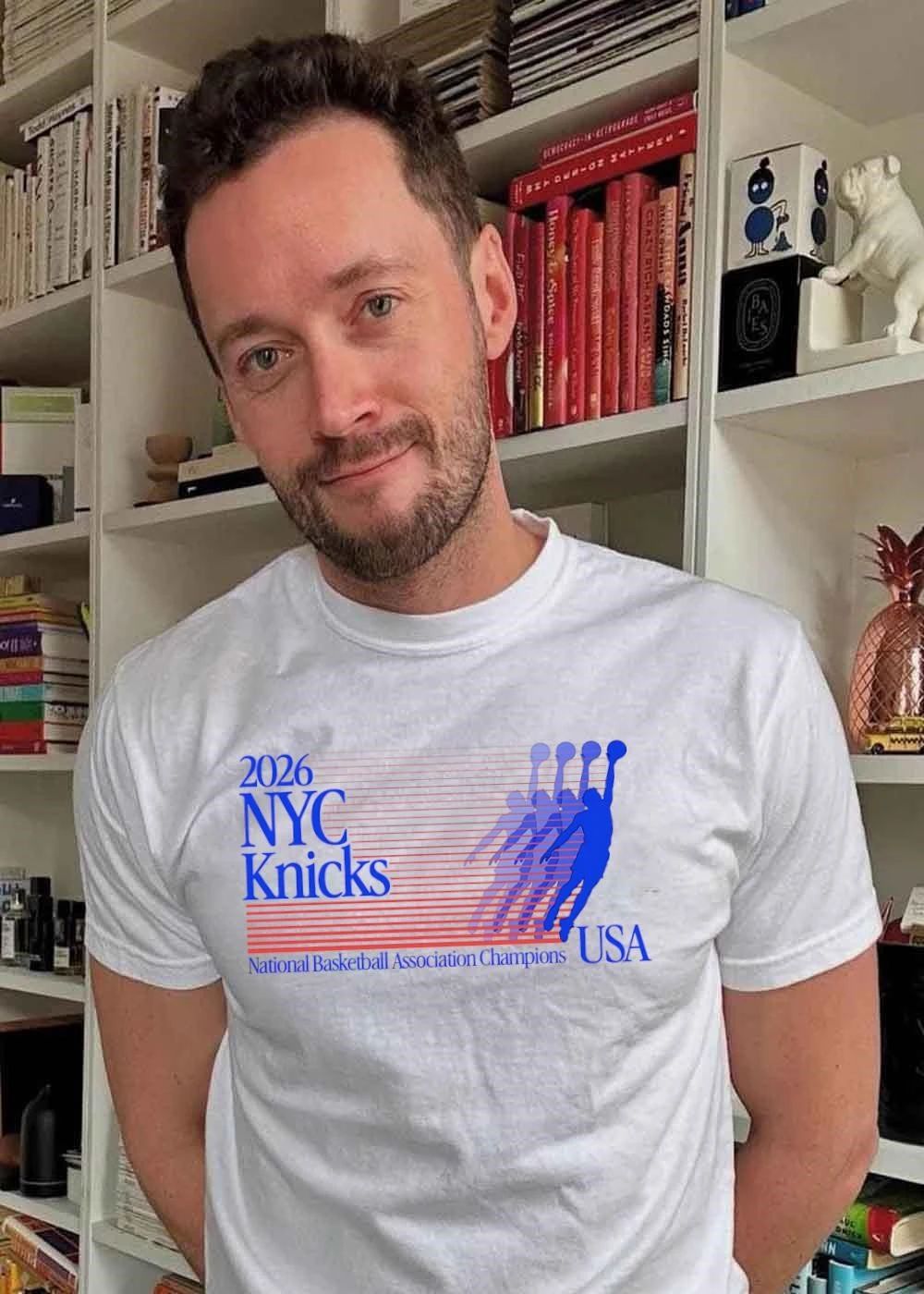 2026 NYC Knicks National Basketball Association Champions USA T-Shirt