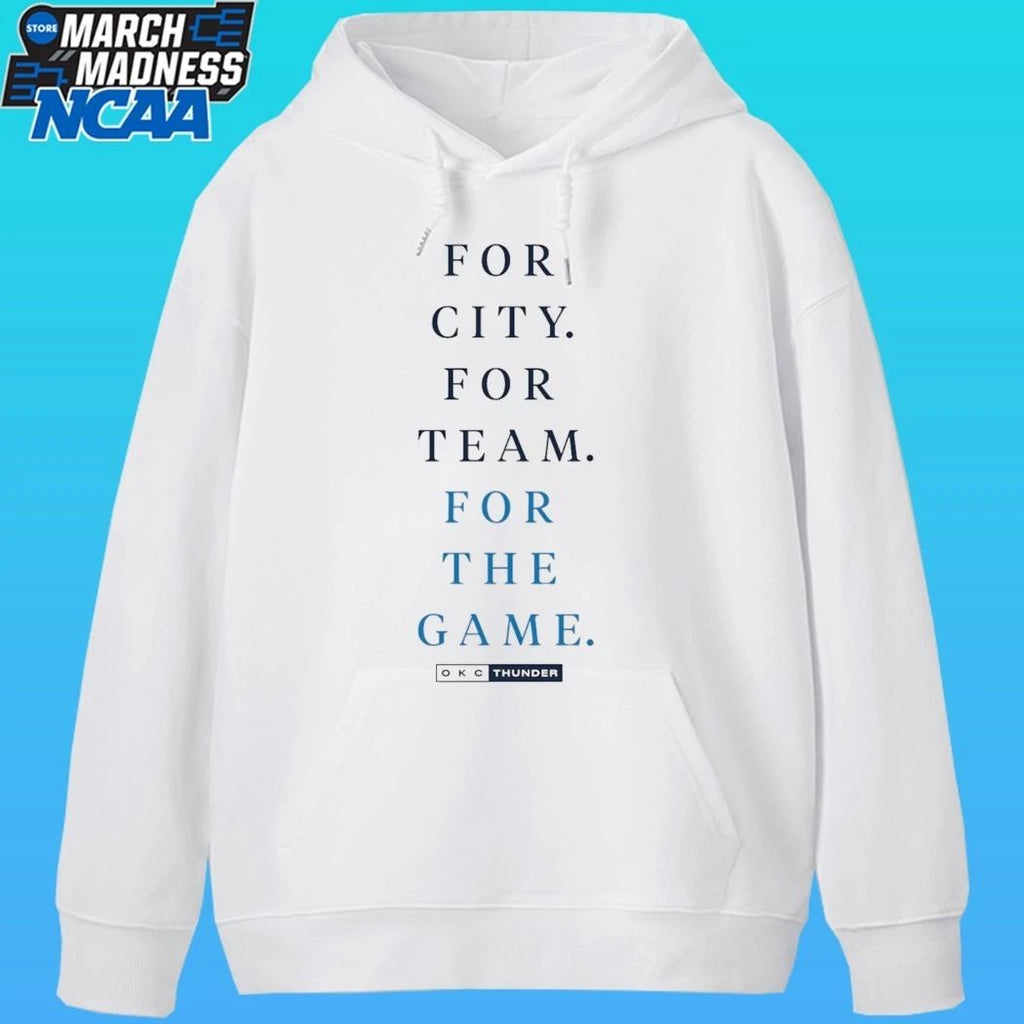 Okc Thunder Iog 2026 Playoffs For The Game Shirt
