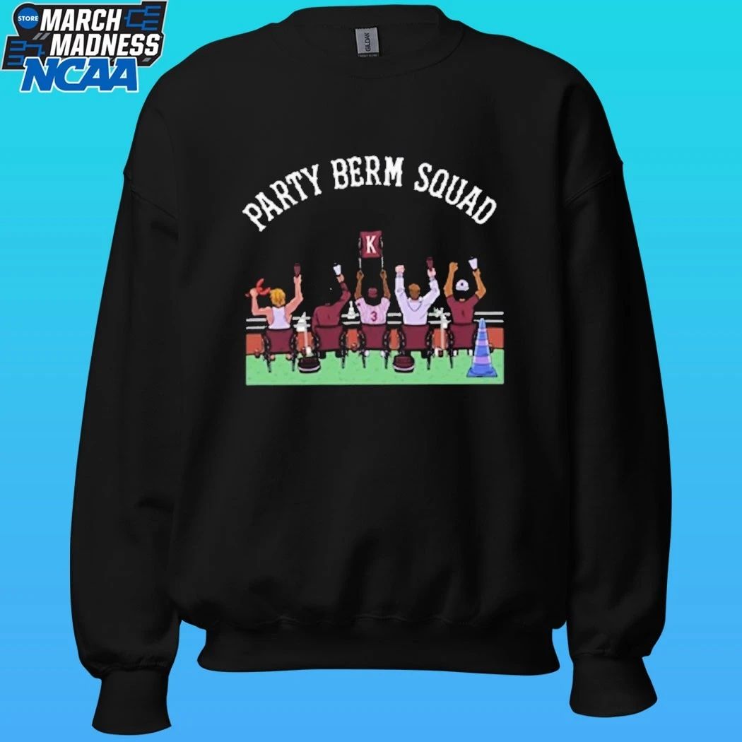 Party Berm Squad Mississippi State Bulldogs Baseball Shirt