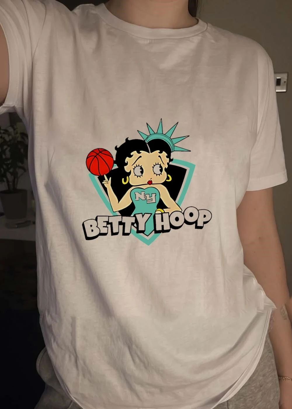 New York Liberty Betty Hoop shirt