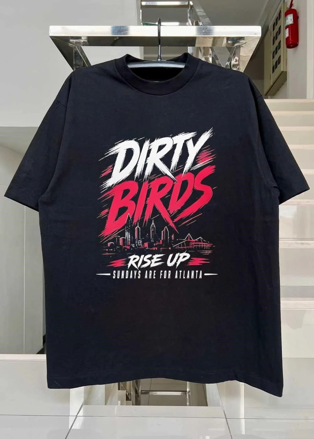 Dirty Birds Rise Up Sundays Are for Atlanta Falcons T-Shirt