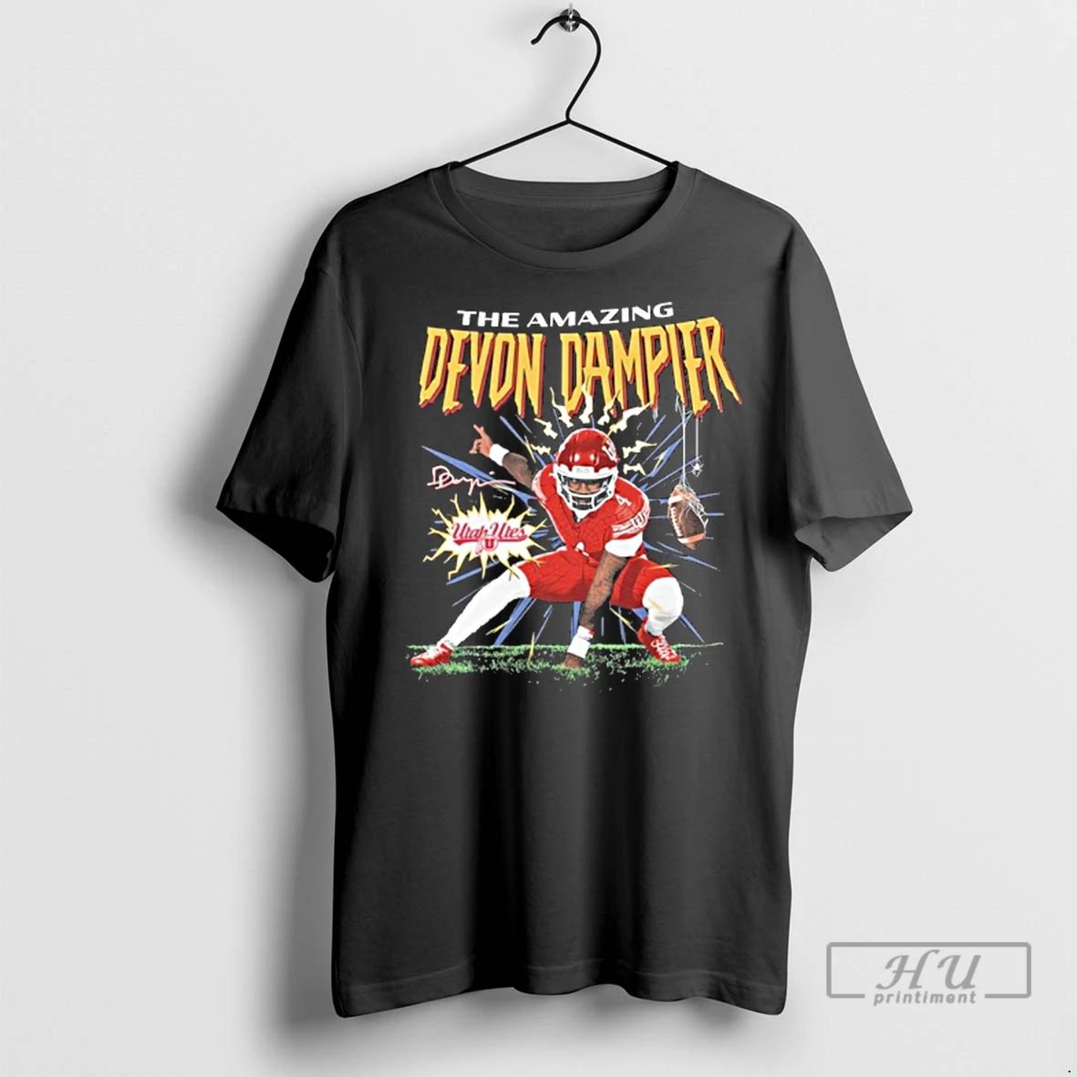 Officials Utah Utes The Amazing Devon Dampier T Shirts