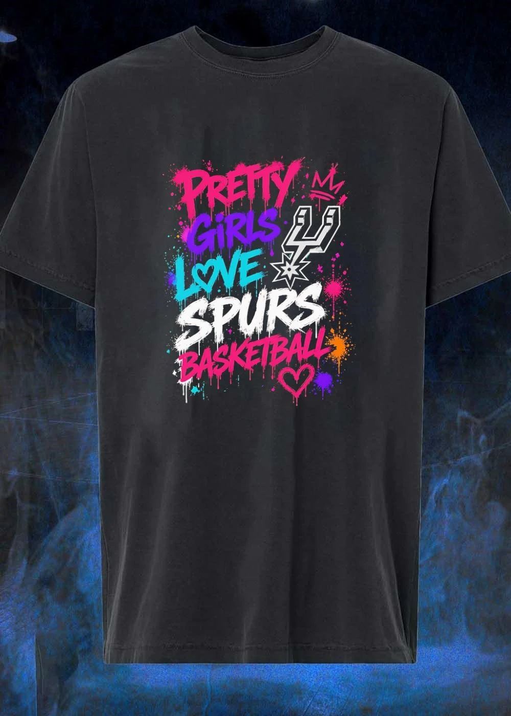Pretty Girls Love Spurs Basketball San Antonio Spurs T-Shirt