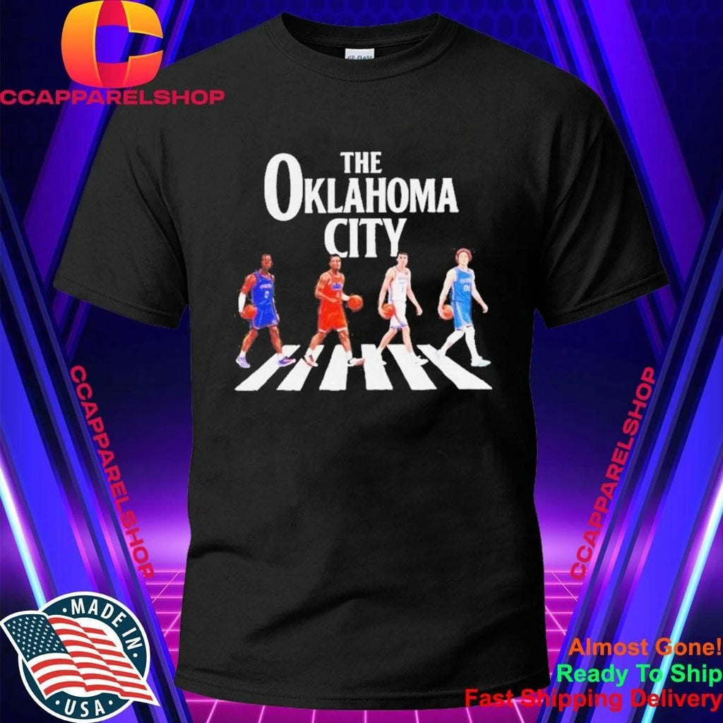 The Oklahoma City Players Abbey Road Basketball Shirt