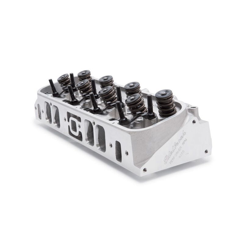 Edelbrock 60555 BBC Performer RPM Rectangle Port Cylinder Head
