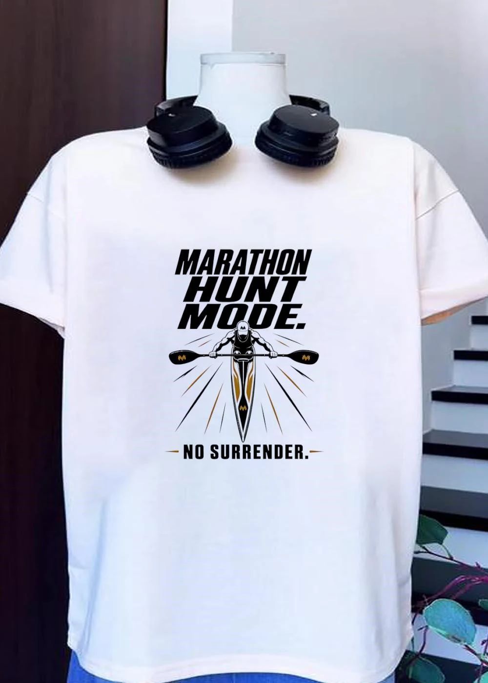 Marathon Hunt Mode Kayaker No Surrender 2026 Race Paddling Shirt