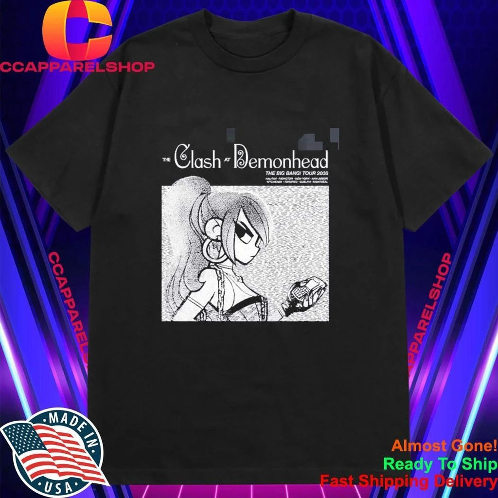 Scott Pilgrim Vol 3 Scott Pilgrim And The Infinite Sadness 20th Anniversary Merch The Clash At Demonhead The Big Bang Tour 2006 Shirt