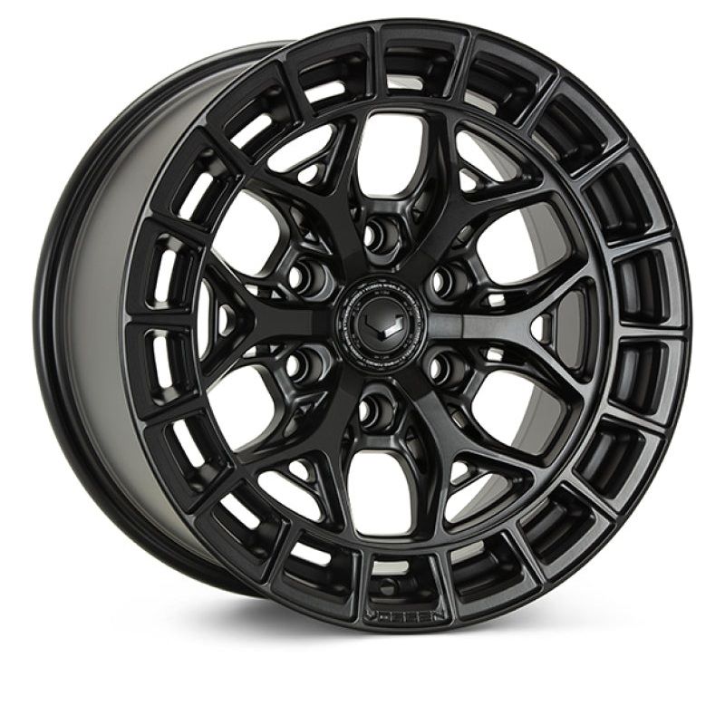 Vossen HFX-6 20×10 – 6×135 – ET-18 – Super Deep – 87.1 – Satin Black Wheel