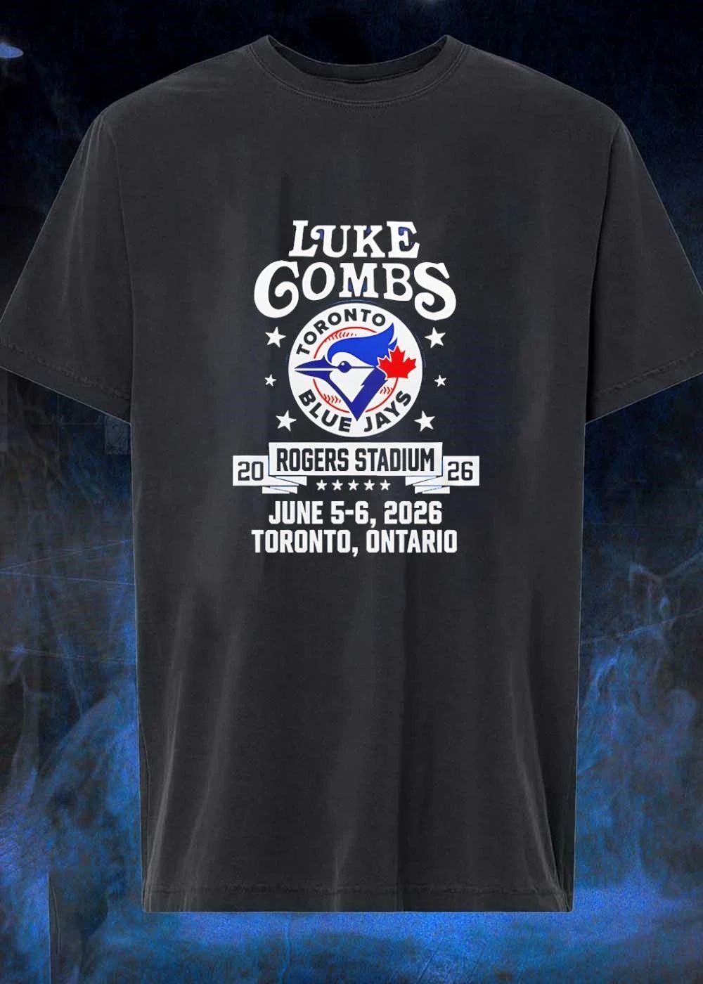 Luke Combs Concert Toronto Blue Jays Rogers Stadium June 5 6 2026 Shirt