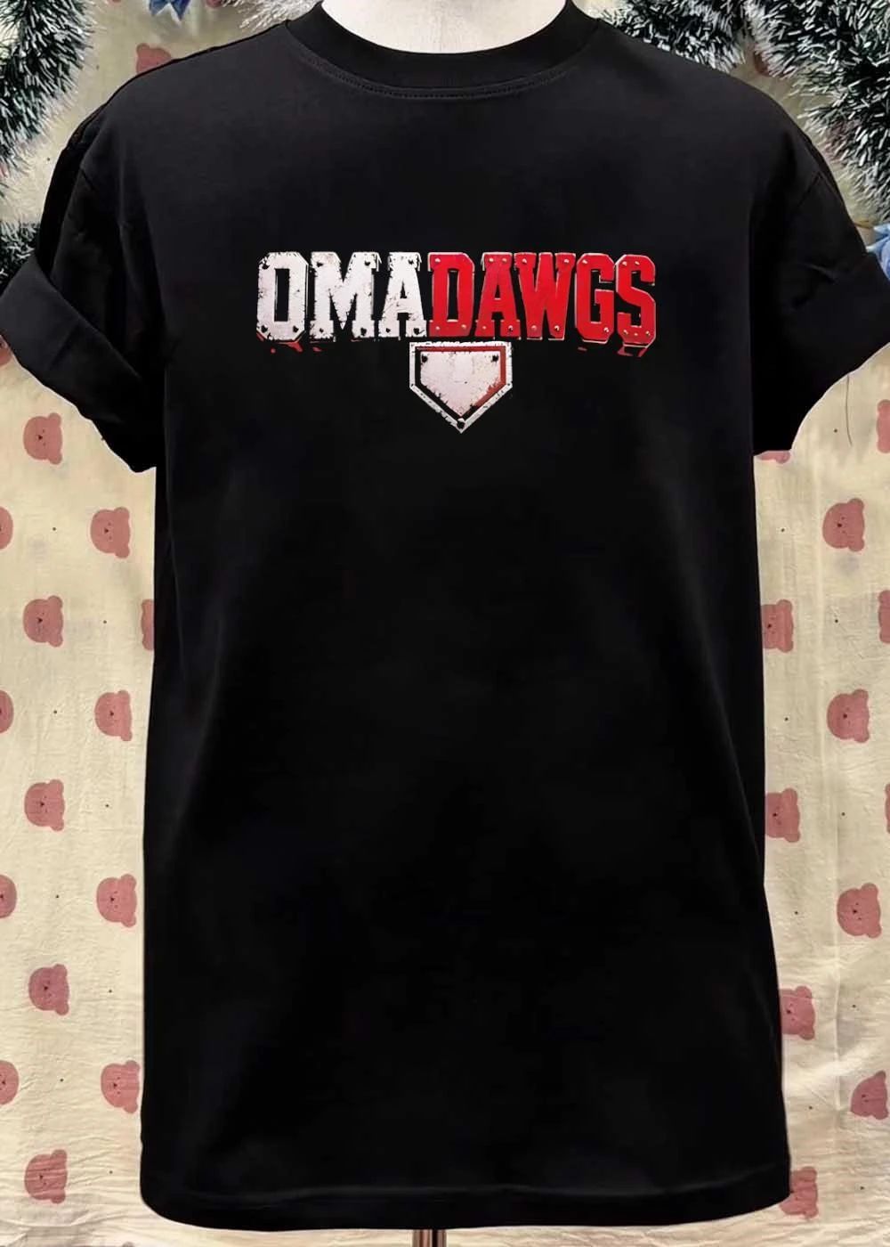 OmaDawgs Baseball Home Plate Apparel OmaDawgs T-Shirt