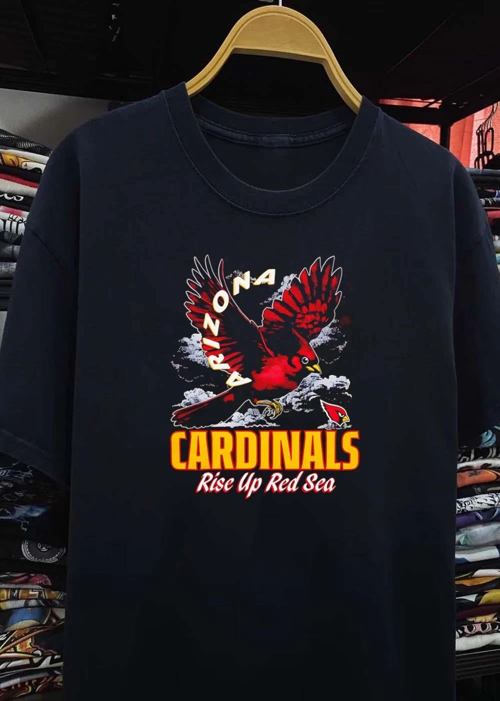 Rise Up Red Sea Arizona Cardinals T-Shirt
