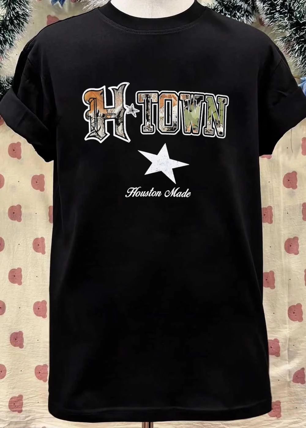 Houston Made H Town Star Camo shirt