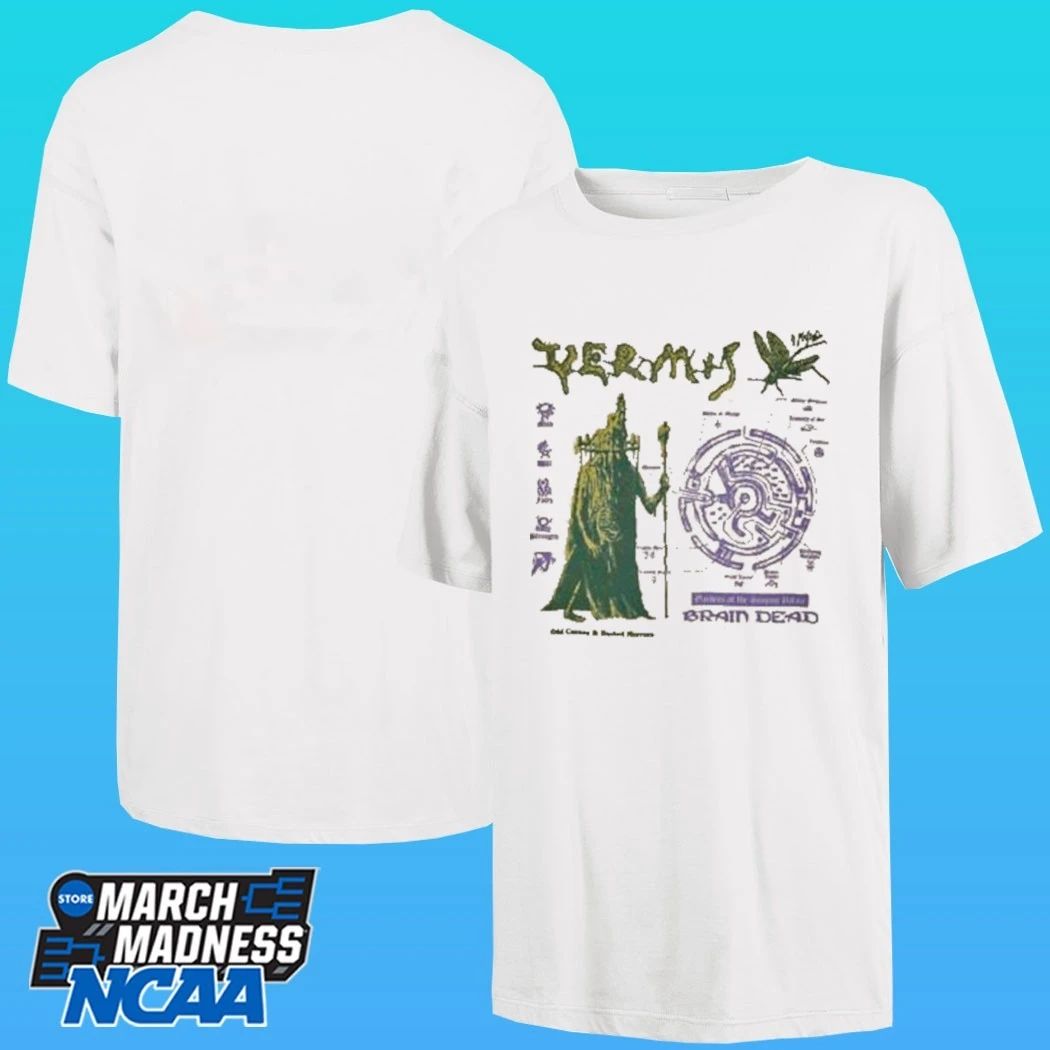 Brain Dead Fantasy Games Vermis Old Curses Shirt