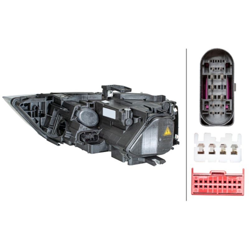 Headlight Assembly 15-18 Audi Q3