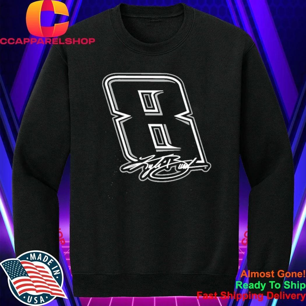 Kyle Busch Black No 8 Shirt