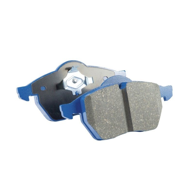 EBC 08-11 Nissan GT-R (R35) 3.8 Twin Turbo (Cast Iron Rotors) Bluestuff Front Brake Pads