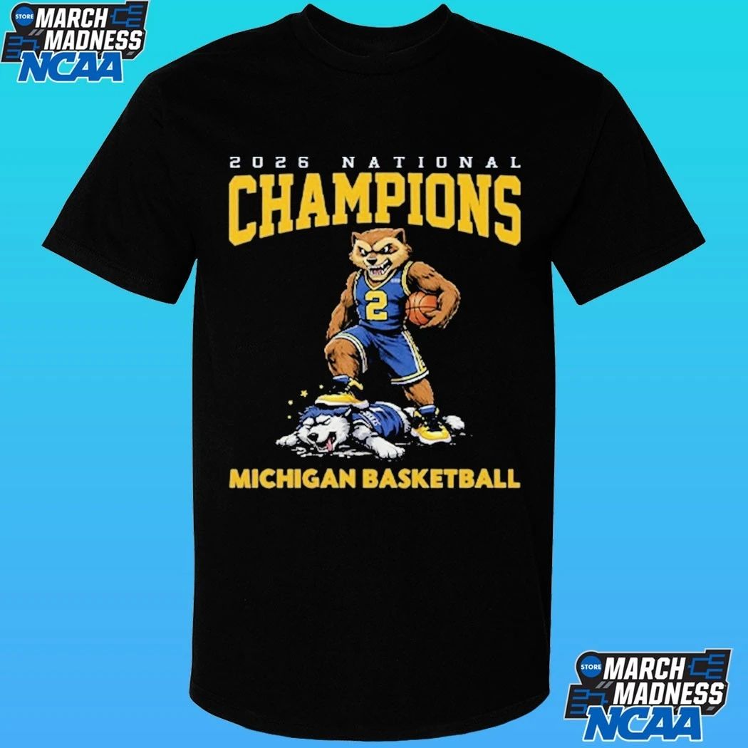Michigan Wolverines Defeat Uconn Huskies Basketball 2026 National Champions Shirt