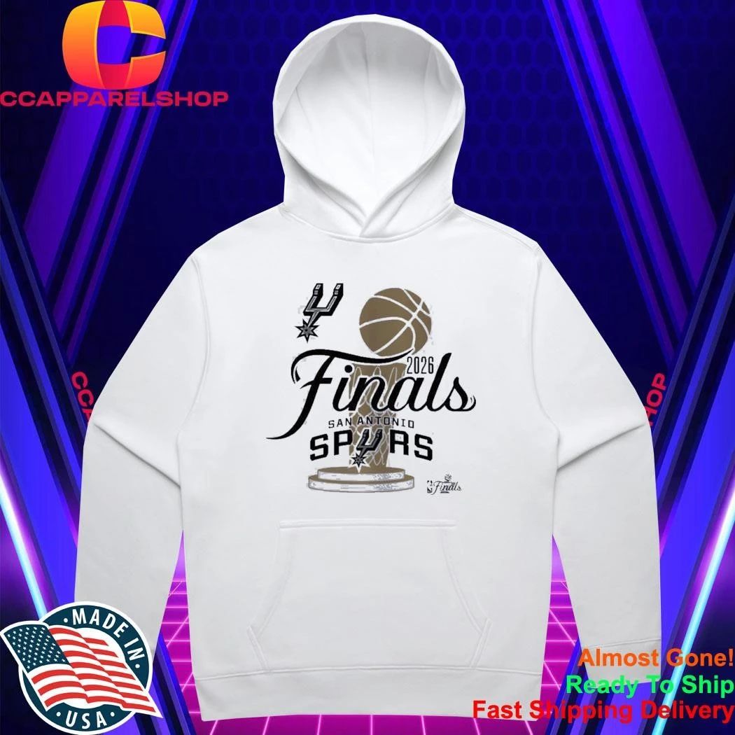 San Antonio Spurs 2026 Finals Graphic Basketball Championship Commemorative Shirt