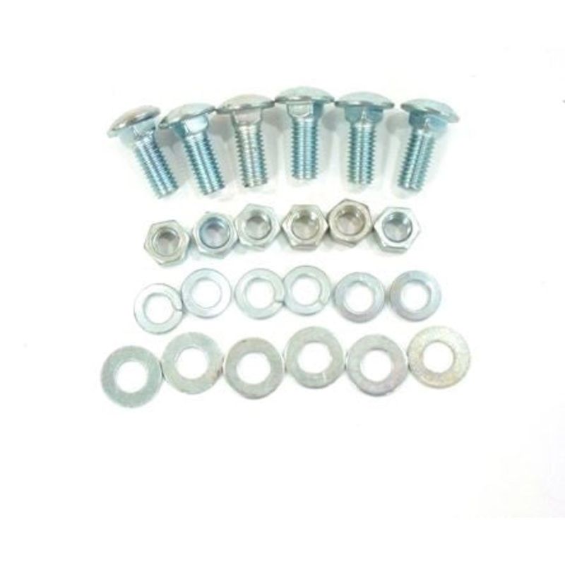 1967 – 1969 Firebird Front Bumper Extension Bracket to Bumper Bolts Set, 24 Pcs