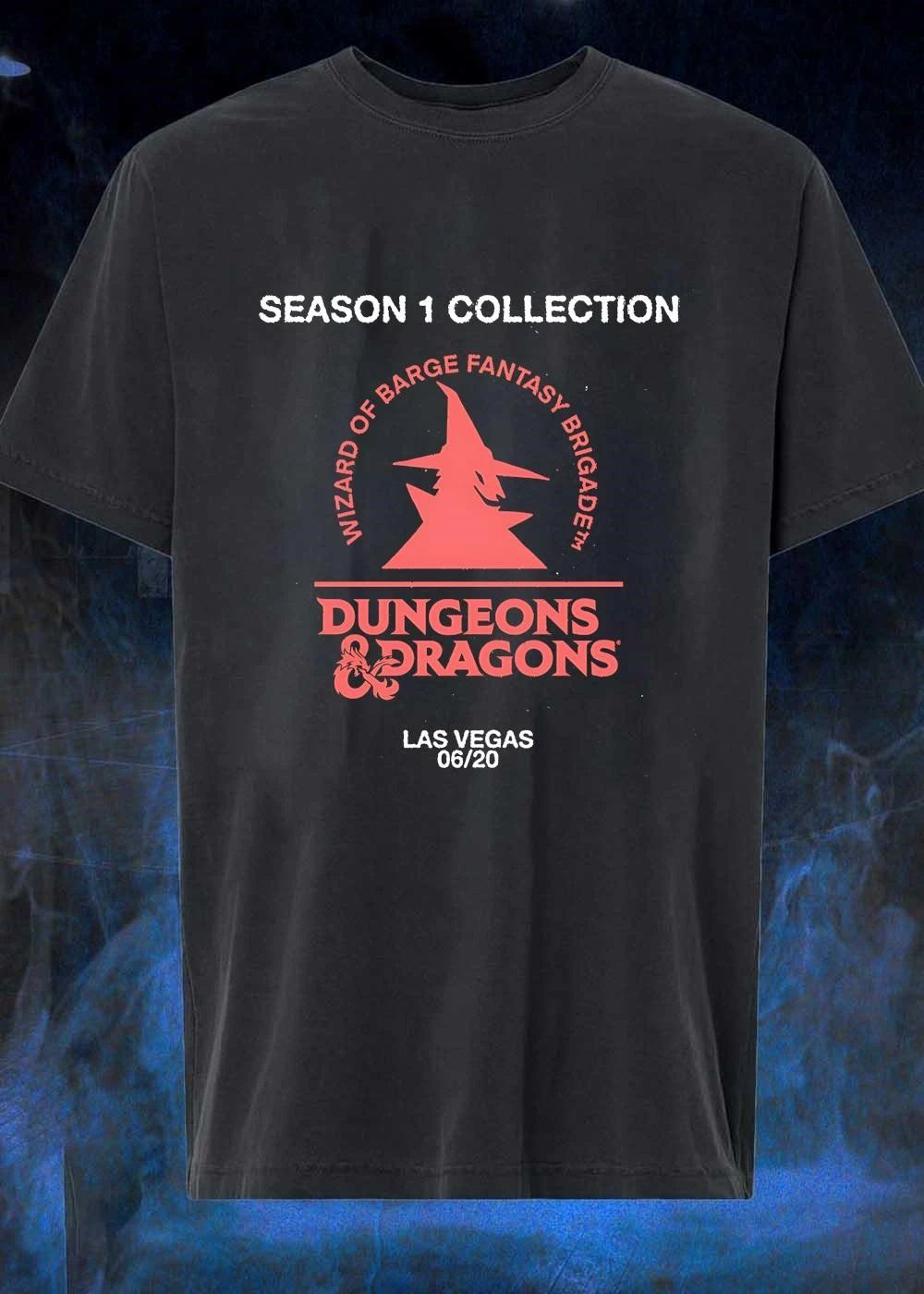 Season 1 Collection Barge Fantasy Brigade Wizard Dungeons Dragons shirt