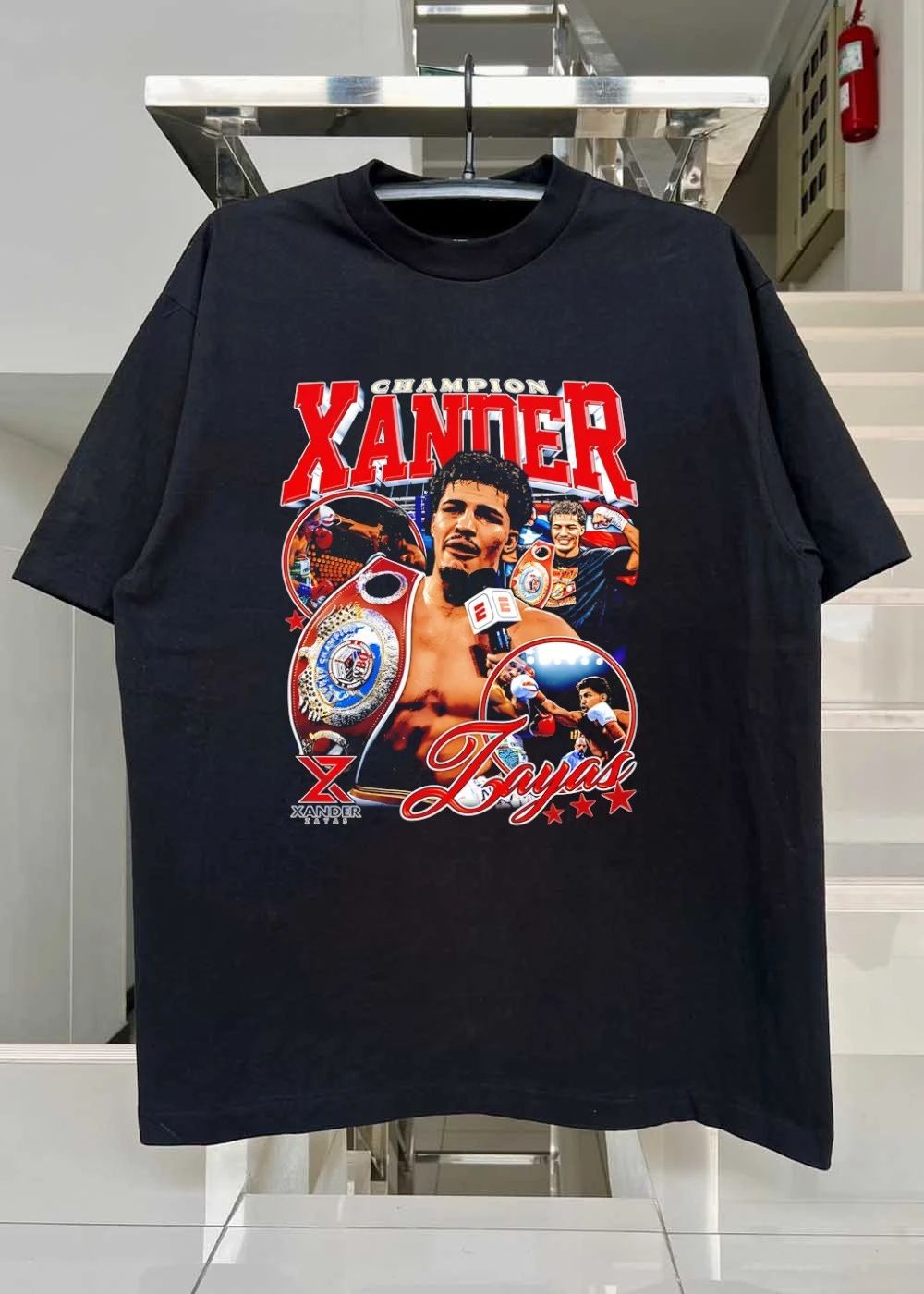 Xander Zayas Champion Xander Zayas Boxing WBO World Champion T-Shirt