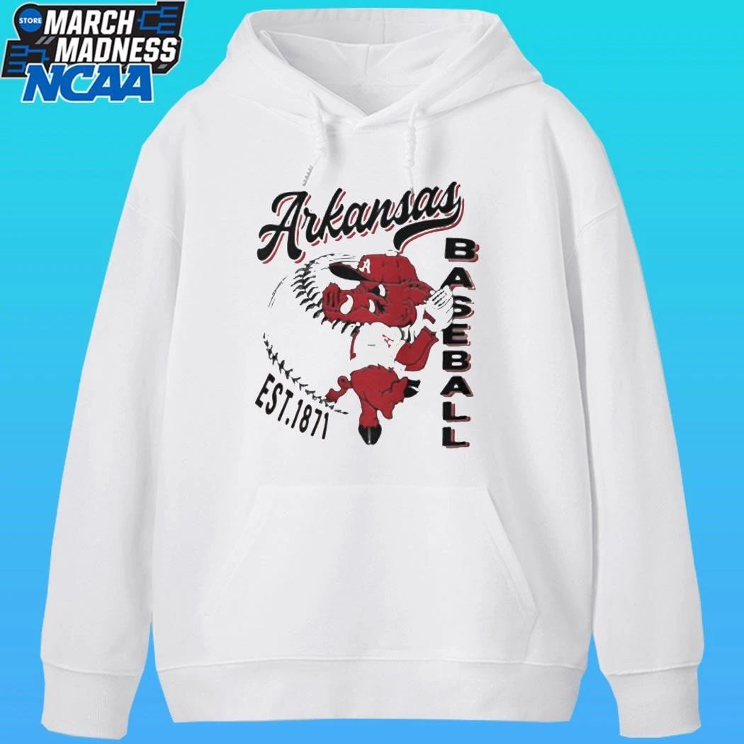 Arkansas Razorbacks Baseball Est 1871 Shirt