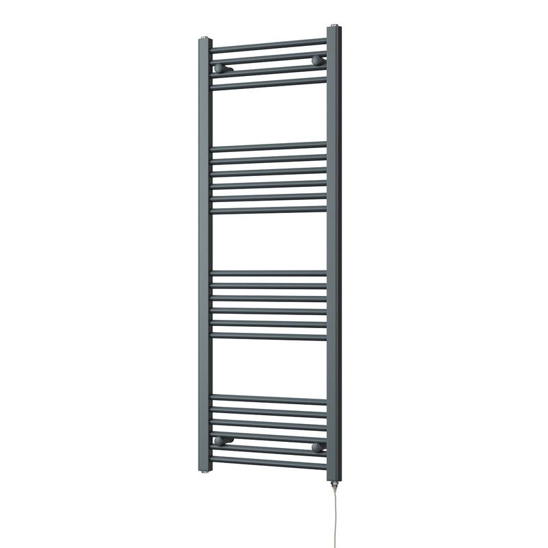 Zennor – Anthracite Electric Towel Rail H1400mm x W500mm Straight 500w Standard