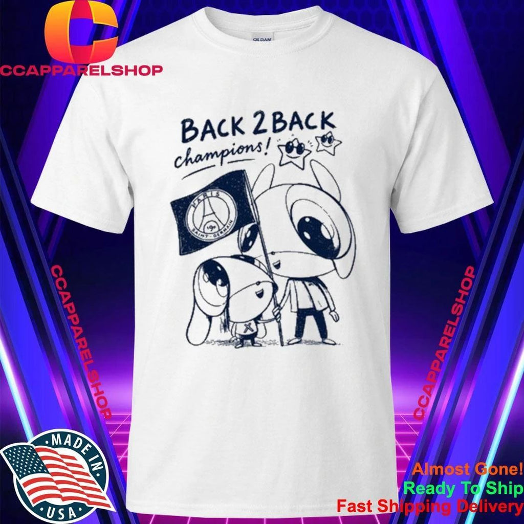 Back 2 Back We Are The Champions 2026 Shirt