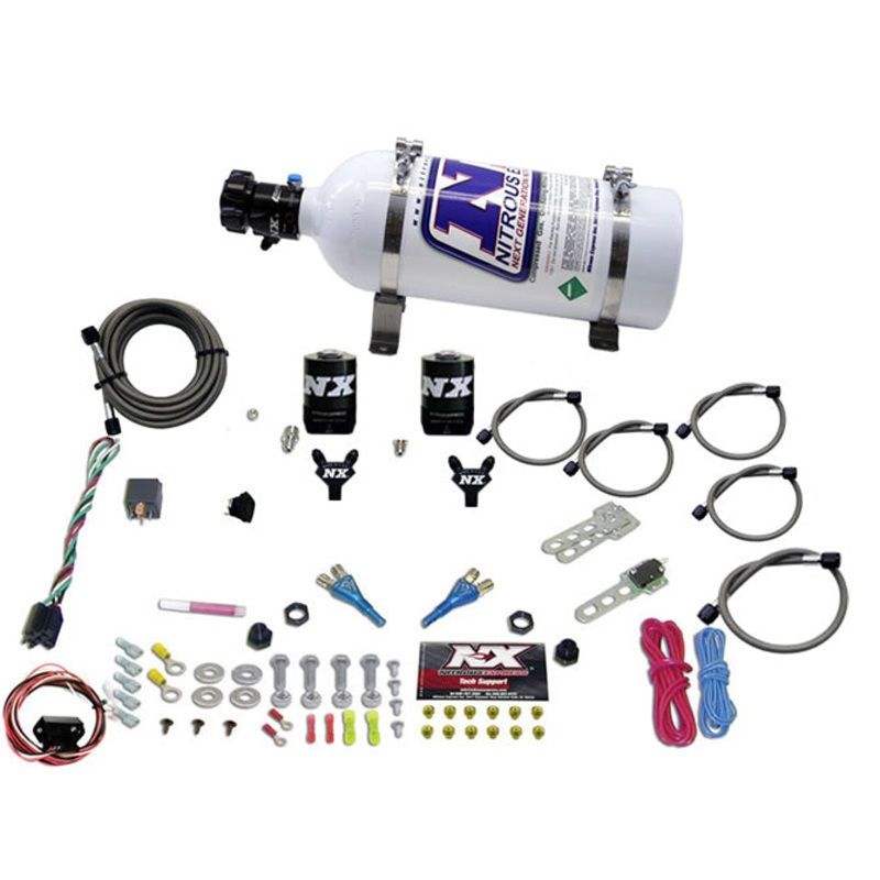 Dual Nozzle w/5lb Bottle 03-20 Nissan 350Z 370Z, INFINITI G35/37