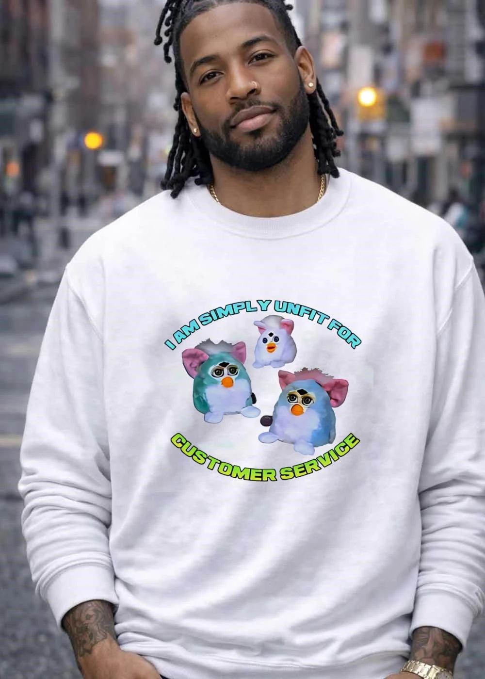 Unfit for Retail Furby Meme Shirt
