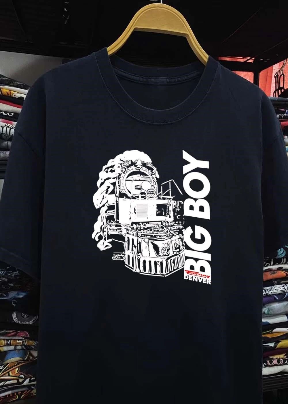 Forney Denver Big Boy Union Pacific Steam Locomotive Train T-Shirt