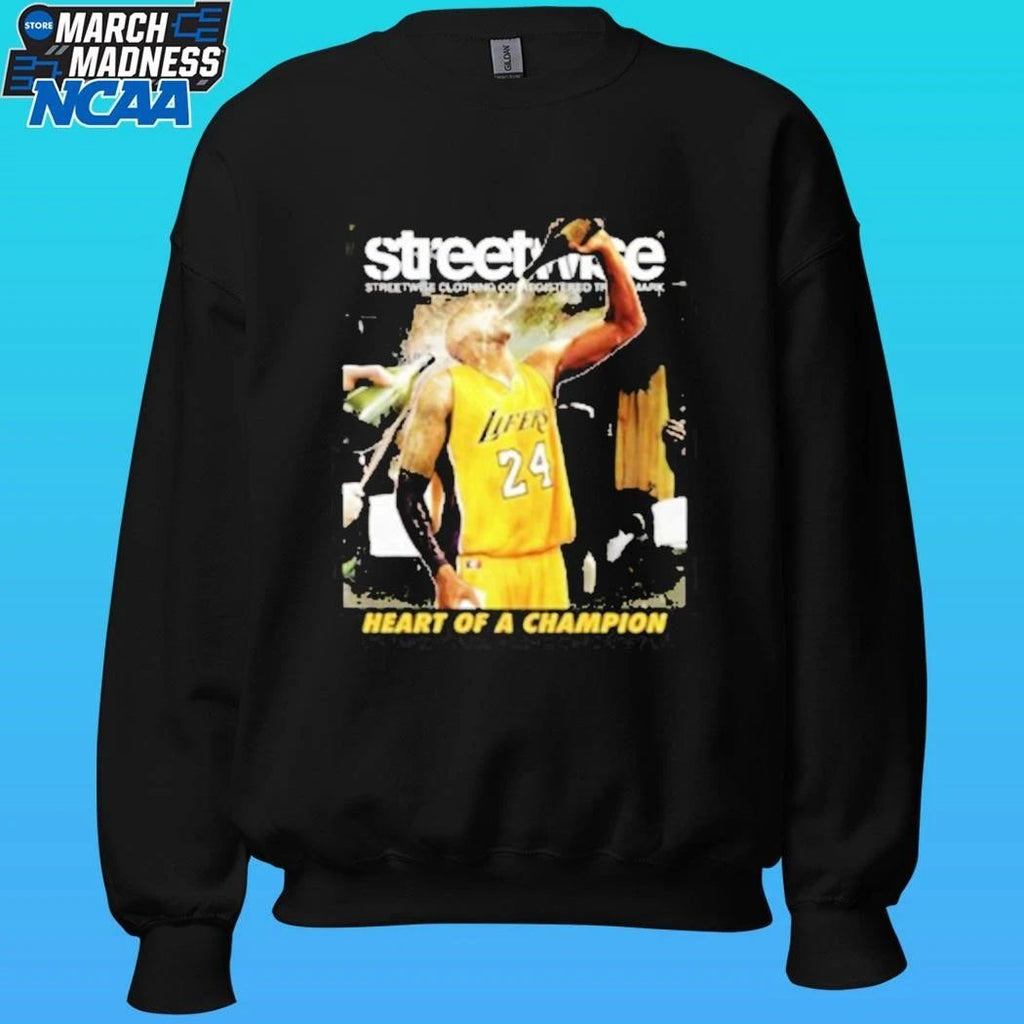 Kobe Bryant 2nd To None Streetwise Heart Of Champion Shirt