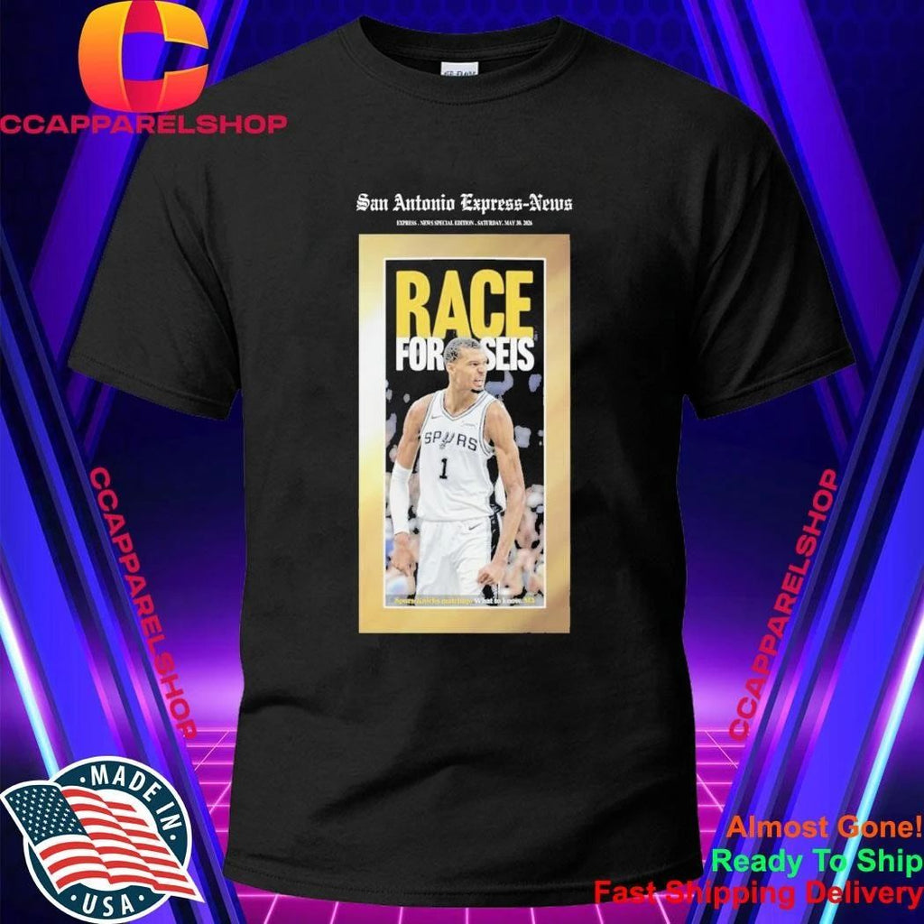 San Antonio Express News Race to Seis Shirt