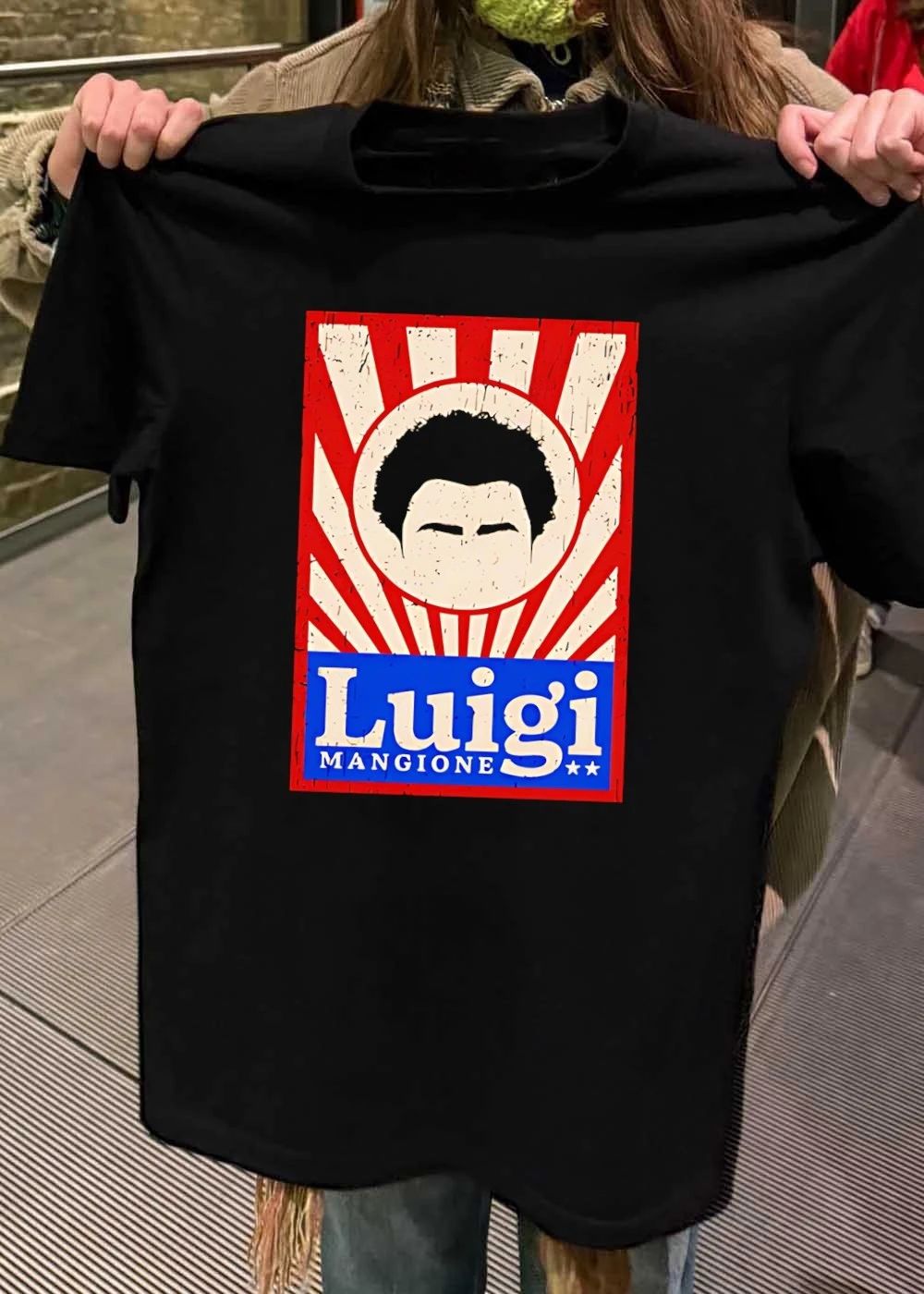 Luigi Mangione Campaign Poster shirt