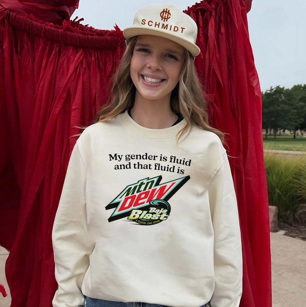 My Gender Is Fluid and That Fluid Is Mtn Dew Baja Blast shirt