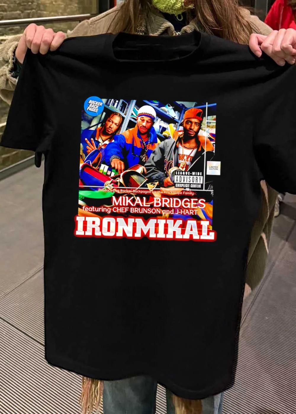 Ironmikal Mikal Bridges Featuring Chef Brunson and J-Hart T-Shirt
