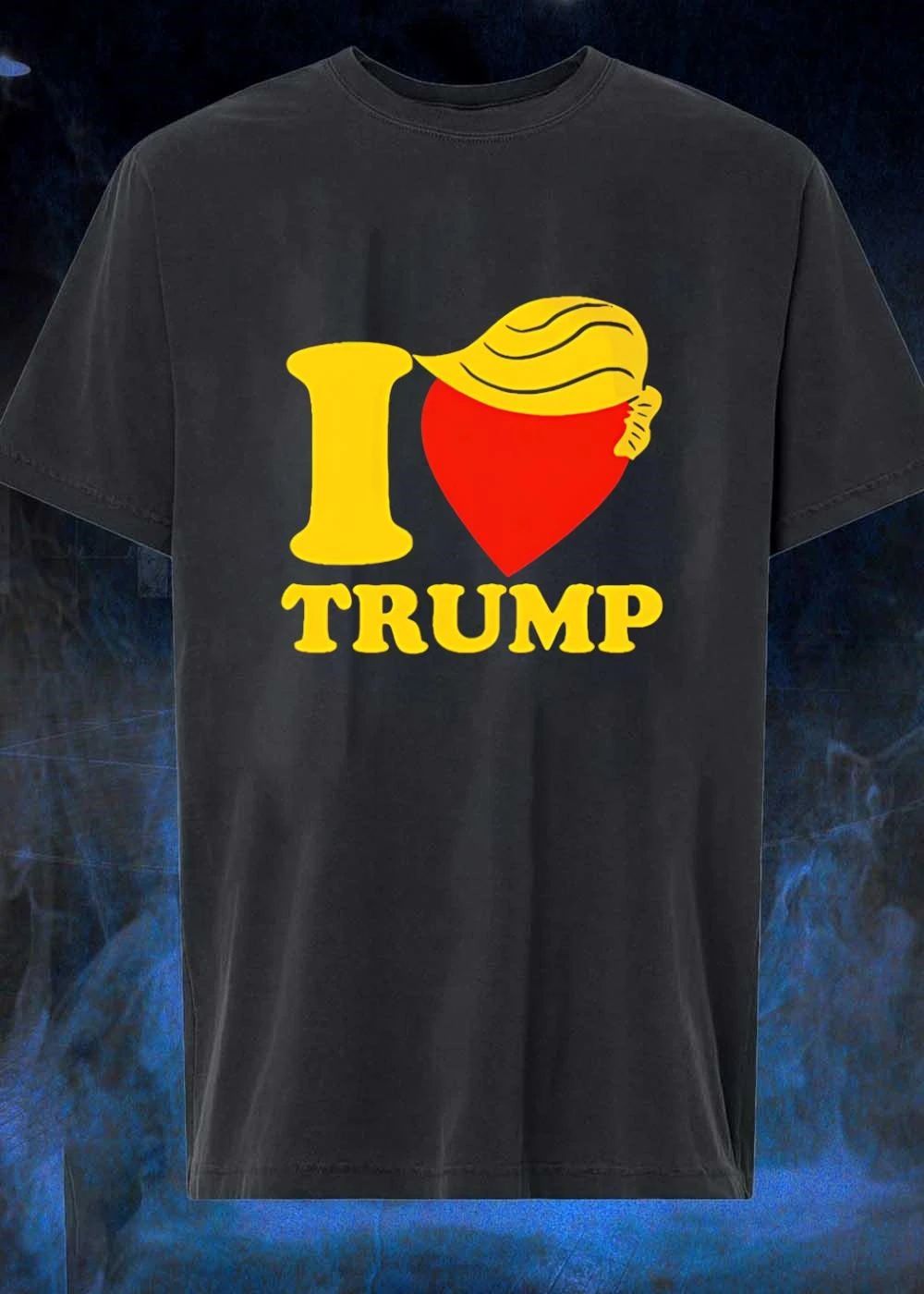 I Love Trump Hairstyle Political Graphic shirt