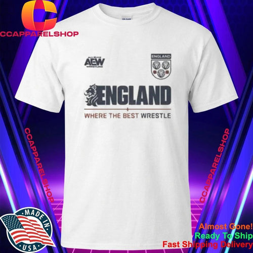 AEW Tournament Soccer Collection England Shirt