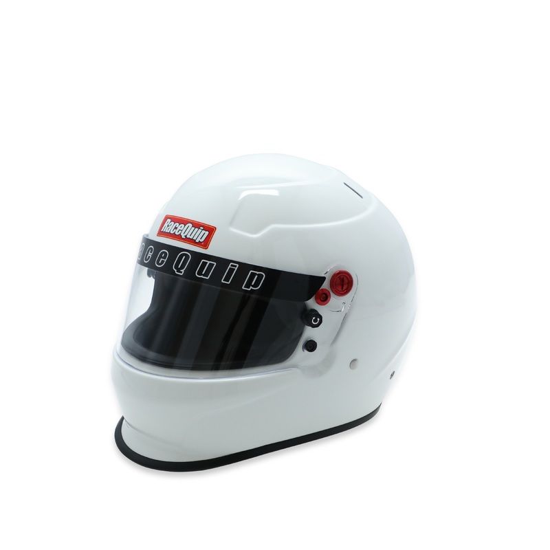 RaceQuip PRO25 White Full Face Helmet